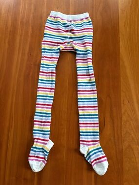 Hanna Andersson Toddler Rainbow Tights 110 cm/ 4-5T